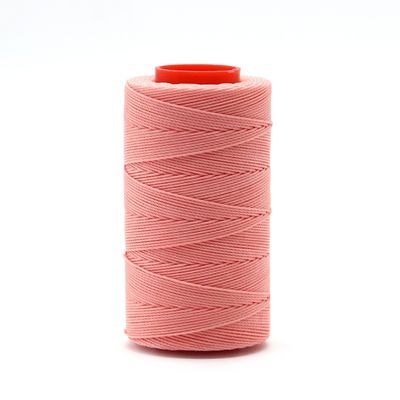 Des couleurs riches 210d Polyester fil ciré pour la couture du matériau de cône de cuir plastique