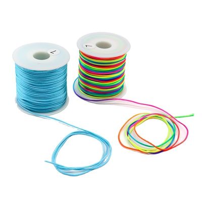 1 mm épaisseur de nylon tressé cord pour bricolage des bracelets de perles et des colliers Jeux de fabrication