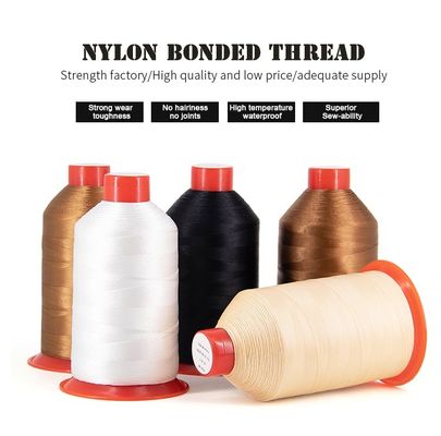 3000M TRSSOMABOND Thread 40S Nylon Différentes couleurs Fermément lié Nombre de fils 210D/3