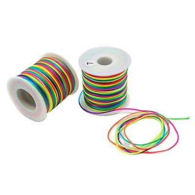 1.5mm fil de cordon de coton ciré pour l'artisanat bracelet collier perles joaillerie fabrication