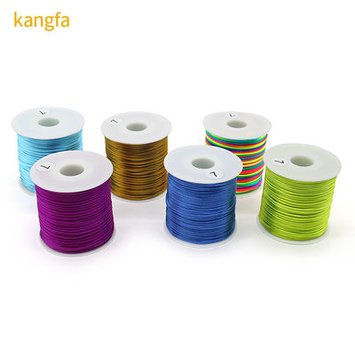 1.5mm fil de cordon de coton ciré pour l'artisanat bracelet collier perles joaillerie fabrication