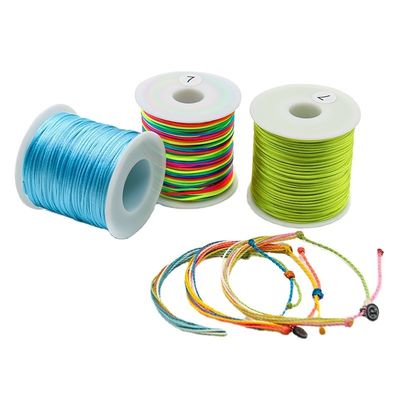 Ligne d'accessoires de bricolage Cordon de nylon de jade 500 mètres fil de noeud chinois pour bijoux tressés