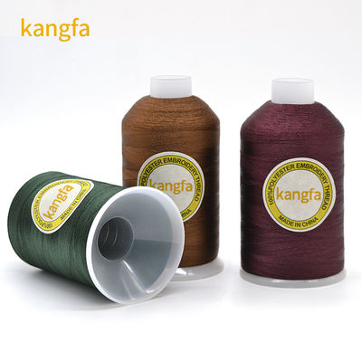 270g 10000Y Fil de broderie en polyester à faible rétrécissement en 720 couleurs pour la broderie