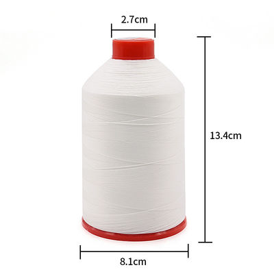 Fil de polyester tex 70 lié 100% polyester à motif teint fil de couture industriel