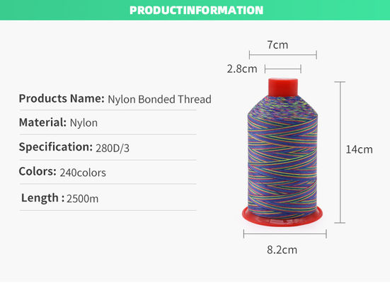 240 couleurs fil de couture en polyester lié 9 oz bobine tex varié 45 fil lié