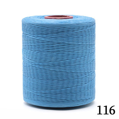 OEM ODM Accepté fil de couture tressé plat 680m Longueur 0,8mm fil de cire tressé pour le cuir