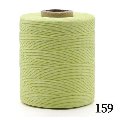 210D/1*16 fil de cire de ruban de polyester fil de cire haut choix pour les produits en cuir fabrication