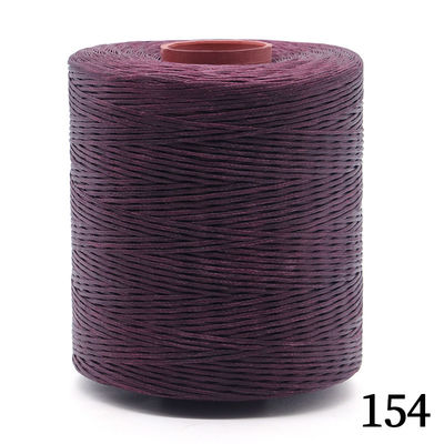 210D/1*16 fil de cire de ruban de polyester fil de cire haut choix pour les produits en cuir fabrication