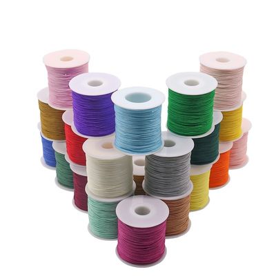 Fil de fil de nylon de 0,8 mm direct pour la corde de perles bricolage et corde de macrame en nœud chinois