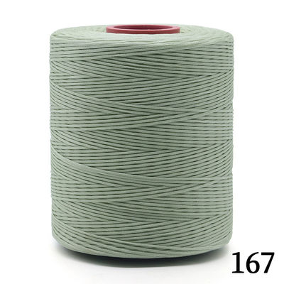 0.8 mm fil en cire plat haute ténacité pour les projets de couture et de tapisseries en cuir