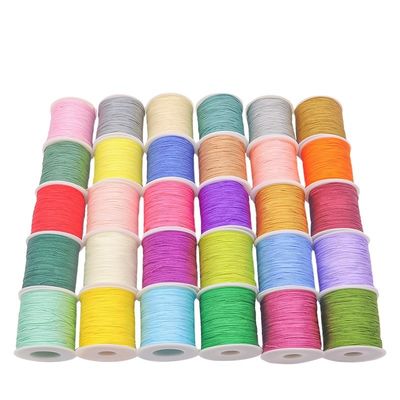 OEM/ODM Accepté n ° 72 50g 0.8mm fil de nylon de jade pour le bricolage Jewelry fabrication bracelet tissé