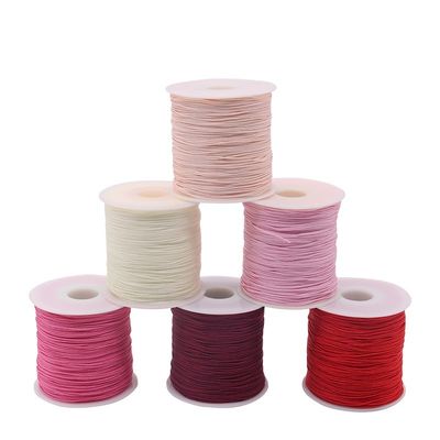 OEM/ODM Accepté n ° 72 50g 0.8mm fil de nylon de jade pour le bricolage Jewelry fabrication bracelet tissé