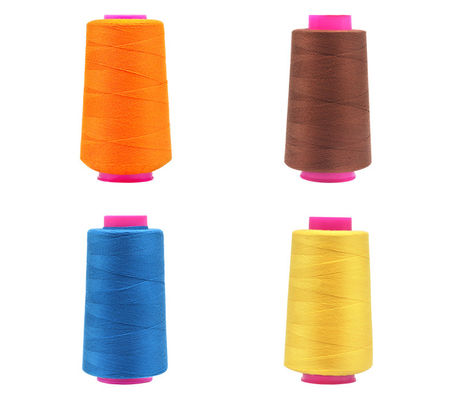1100 couleurs 100% fil de couture en fil de polyester cousu avec résistance à haute température