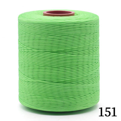 Cordon de bracelet en fil de cire de polyester de 680 m de longueur et 0,8 mm Hilo Encerado De Coser
