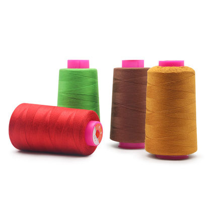 1100 couleurs 100% fil de couture en fil de polyester cousu avec résistance à haute température