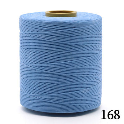 Cordon de bracelet en fil de cire de polyester de 680 m de longueur et 0,8 mm Hilo Encerado De Coser
