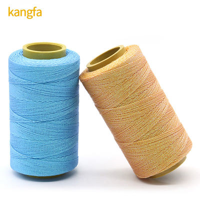 500m Polyester fil de cire magique 10 couleurs vives pour le tricot à la main Boho accessoires