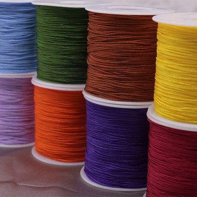 Fil de cire, corde de corde, courroie, collier, corde à perles pour la fabrication de bijoux