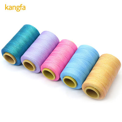 500m Polyester fil de cire magique 10 couleurs vives pour le tricot à la main Boho accessoires