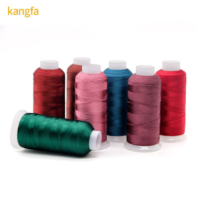120d/2 Fil de broderie en rayon de polyester visqueux cousu 100g cône pour broderie à la main