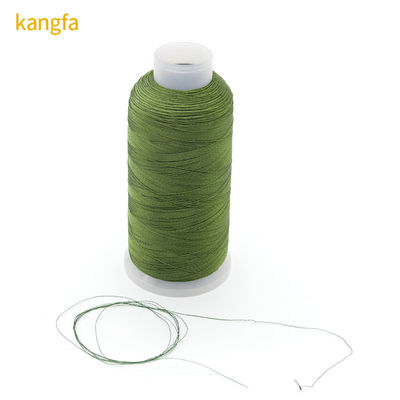 120d/2 Fil de broderie en rayon de polyester visqueux cousu 100g cône pour broderie à la main