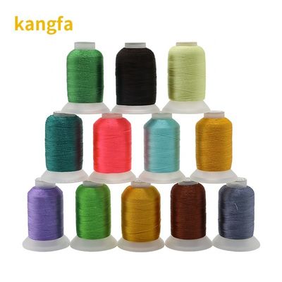 500m 120D/2 Polyester broyage fil ensemble de kit avec cône transparent et petit cône