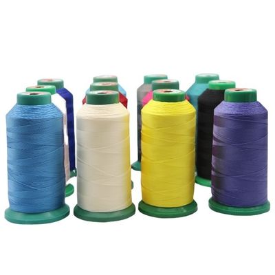 240 Options de couleur Fil de couture en polyester Tex135 à haute ténacité pour la couture en cuir
