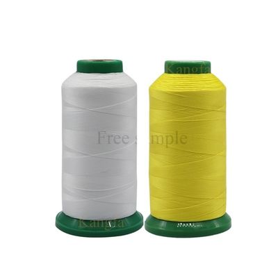 240 Options de couleur Fil de couture en polyester Tex135 à haute ténacité pour la couture en cuir