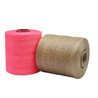 240 couleurs Boho personnalisé Polyester cire lié fil tressé 1,0 mm pour la couture de cuir
