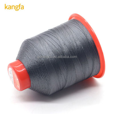 1200 g/rouleau 100% de nylon tordu 6.6 fils de tex 70 210d/3 pour les chaussures en cuir de couture