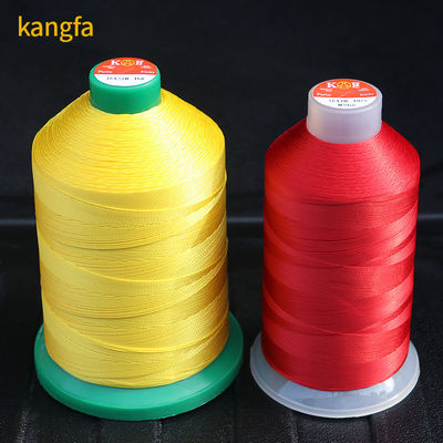 Matériau cône Fil de couture en plastique Tex45 120D/3 Fil de liaison en nylon pour une résistance élevée