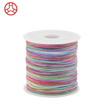 Tassels de bricolage à la corde à perles corde à nœud chinois corde / corde / fil pour bracelet de corde de macrame