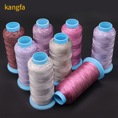 96 couleurs couleur mixte 4000 yards Polyester/Viscose 120D/2 Fil de broderie varié