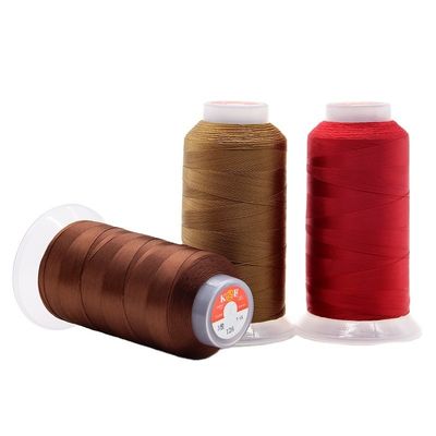 0.15mm fil de couture en polyester durable pour cuir/cowboy 1200m fil fort