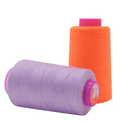 Fabricants Fil de couture industriel en polyester 100 spuns 40/2 Idéal pour les robes teintes
