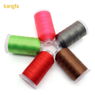 Fil tricoté en polyester pour broderie à la machine 210d/2 150d/3 210d/3 Nylon coloré