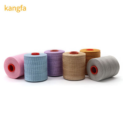Polyester/fil de couture cireux 210d/16 pour les produits en cuir cousus à la main et la fabrication