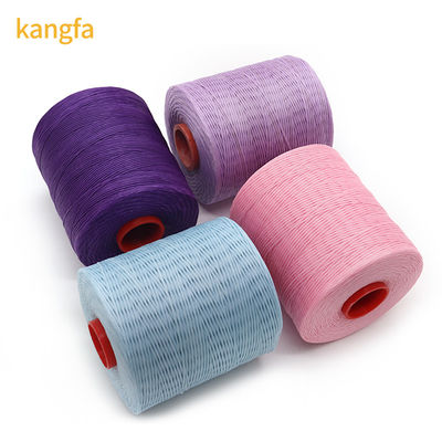 Polyester/fil de couture cireux 210d/16 pour les produits en cuir cousus à la main et la fabrication