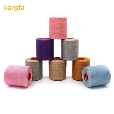 Polyester/fil de couture cireux 210d/16 pour les produits en cuir cousus à la main et la fabrication