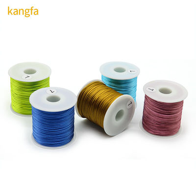 1 mm 1,5 mm 2 mm câble de corde de nylon corde tissée artisanale pour les accessoires de noeud chinois