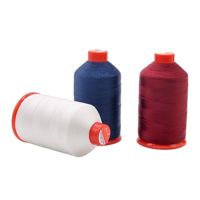 fils de polyester/nylon tex 70 210d/3 pour la fabrication de perles et de chaussures en cuir