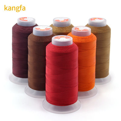 100g de fil de polyester lié à haute résistance pour le coussinage de sacs de football