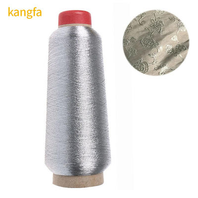 125g 150D fil métallique fil de couture en argent pour les accessoires de vêtements 100% polyester
