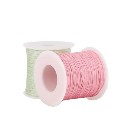 Faites-le vous-même: nœud chinois en nylon, corde tressée, fil de jade de Taiwan, or coloré 0,8 mm, 1,0 mm, 1,5 mm