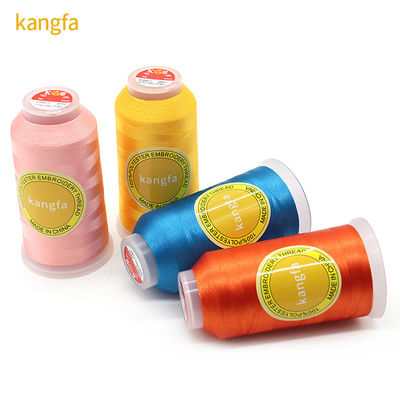 720 couleurs 150D/2 100% fil de broderie en polyester pour machine 5000m couleurs mixtes
