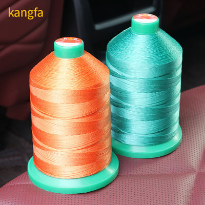 Faible rétrécissement V-92 16 oz. 6000Y fil de polyester blanc UV lié pour la couture de tapisseries