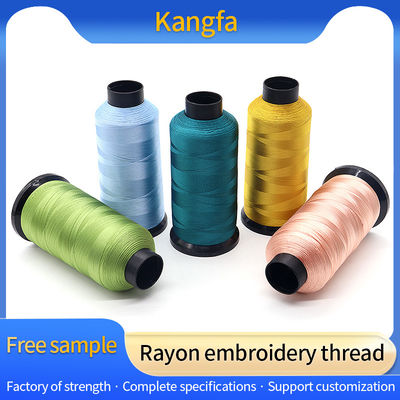 3500Y 120d/2 100% fil de broderie rayonnant mercérisé pour accessoire de broderie à la machine
