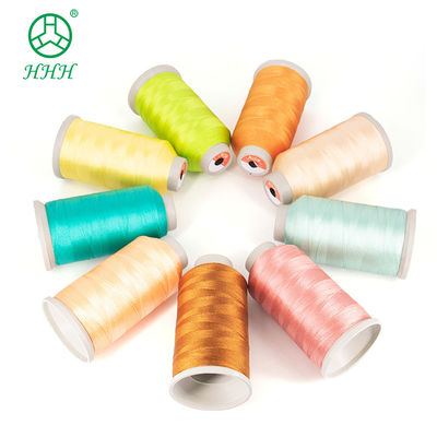 Polyester 50/3 coton 250 Yards machine à faire du fil de couture fil 3Cord Blanc 1000M cône
