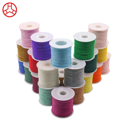 Exemple 3 jours bijoux bracelet tressé fil de tissage pour accessoires de perles 1 mm 1,2 mm