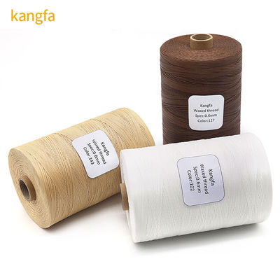 Polyester/fil de couture 210D cireux 1 mm 1 kg rouleau pour la couture à la main dans les meubles
